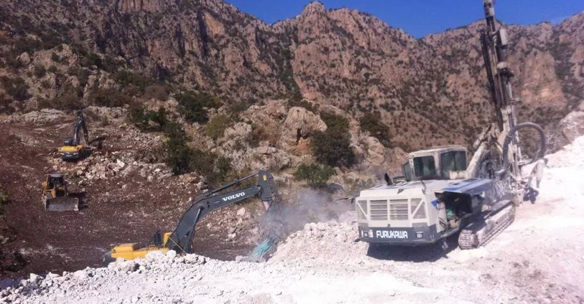 Taqa Atrush Petroleum Site Crude Oil Pipe Line