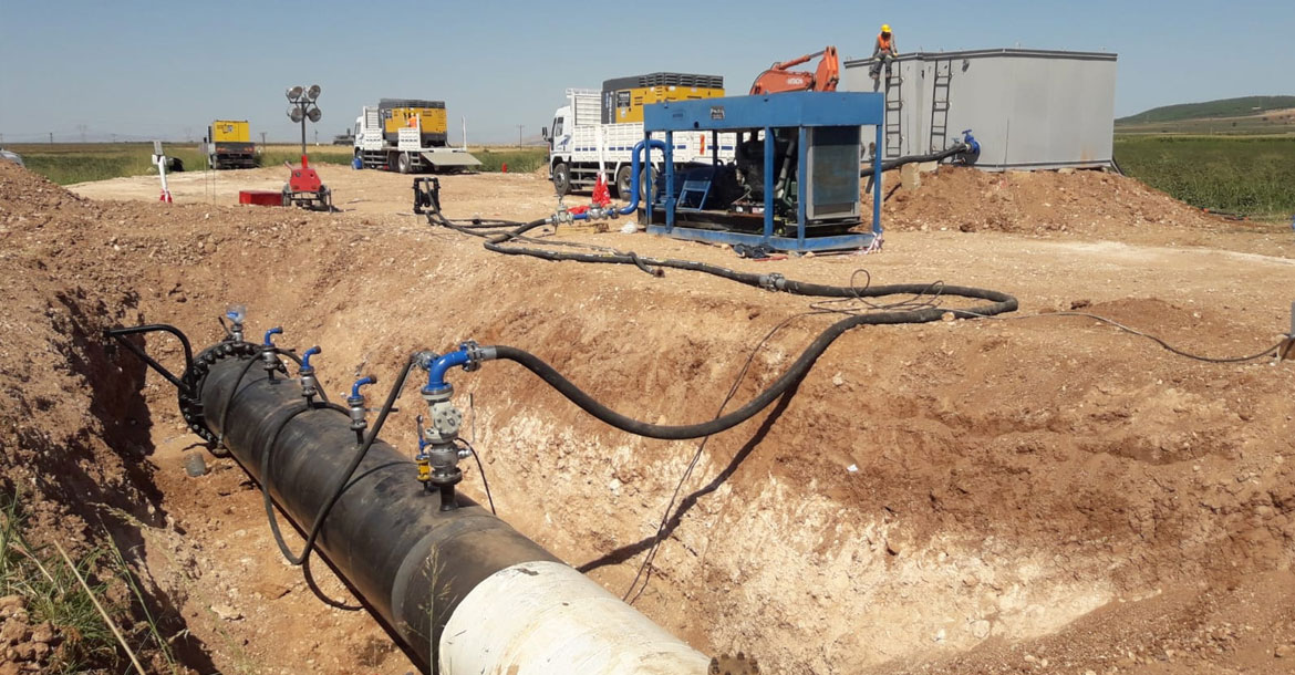 Maintenance of Ex-Crude Oil Pipelines