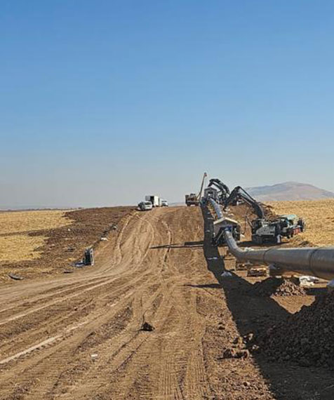 KAR GP Irak Doğal Gaz Boru Hattı