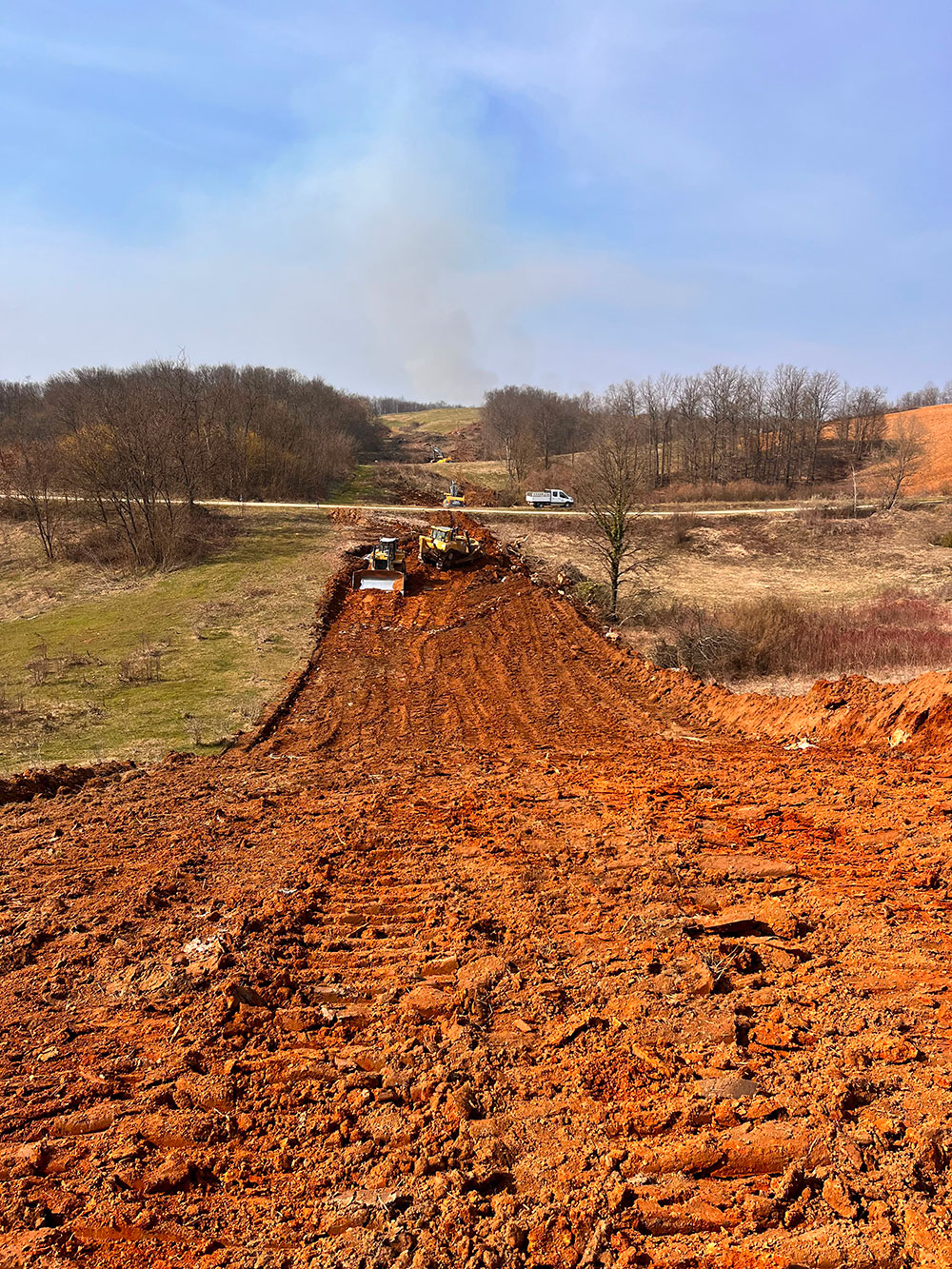 Bosiljevo-Sisak DN 800/100 Ana Doğalgaz Boru Hattı İnşaatı