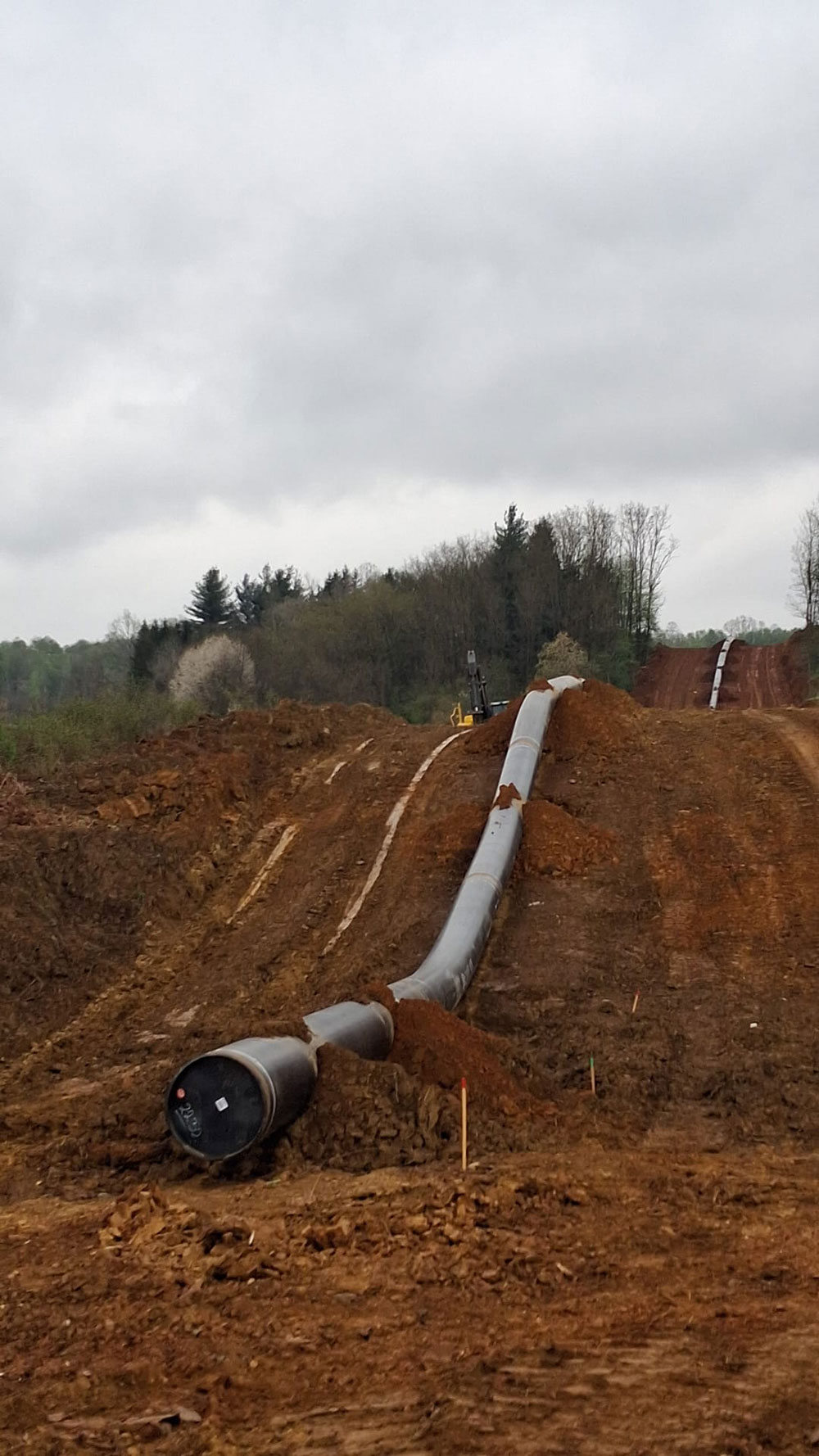 Bosiljevo-Sisak DN 800/100 Ana Doğalgaz Boru Hattı İnşaatı